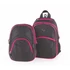 Kép 4/6 - Hátizsák, 2in1, notebook tartóval és audió csatlakozóval, PULSE "Teens", pink-fekete