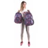 Kép 4/4 - Hátizsák, 2in1, notebook tartóval és audió csatlakozóval, PULSE "Teens Pink Ice"