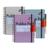 Kép 1/5 - Spirálfüzet, A5, vonalas, 100 lap, PUKKA PAD "Metallic Project Book", vegyes szín