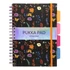 Kép 2/5 - Spirálfüzet, B5, vonalas, 100 lap, PUKKA PAD "Project Book Bloom", vegyes minta