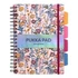 Kép 3/5 - Spirálfüzet, B5, vonalas, 100 lap, PUKKA PAD "Project Book Bloom", vegyes minta