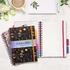 Kép 5/5 - Spirálfüzet, B5, vonalas, 100 lap, PUKKA PAD "Project Book Bloom", vegyes minta