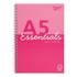 Kép 2/3 - Spirálfüzet, A5, vonalas, 80 lap, PUKKA PAD "Unipad Essentials Jotta", vegyes