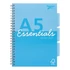 Kép 2/3 - Spirálfüzet, A5, vonalas, 100 lap, PUKKA PAD "Unipad Essentials Project Book", vegyes
