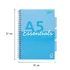 Kép 3/3 - Spirálfüzet, A5, vonalas, 100 lap, PUKKA PAD "Unipad Essentials Project Book", vegyes