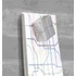 Kép 8/9 - Mágneses üvegtábla, 46x91 cm, SIGEL "Artverum®", beton mintázat