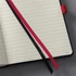 Kép 2/5 - Jegyzetfüzet, exkluzív, A5, vonalas, 97 lap, keményfedeles, SIGEL "Conceptum Red Edition", fekete-piros