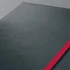 Kép 5/5 - Jegyzetfüzet, exkluzív, A5, vonalas, 97 lap, keményfedeles, SIGEL "Conceptum Red Edition", fekete-piros
