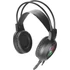 Kép 1/6 - Fejhallgató, mikrofonnal, vezetékes, gaming, 2x3.5 mm jack + USB-A, SPEEDLINK "Voltor LED", fekete