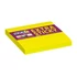 Kép 1/10 - Öntapadó jegyzettömb, 76x76 mm, 90 lap, STICK N "Extra Sticky", neon sárga