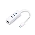 Kép 1/3 - USB elosztó-HUB és ethernet átalakító, 3 port, USB 3.0, TP-Link "UE330"