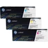 Kép 1/2 - CF440AM Lézertoner multipack LaserJet M476 nyomtatóhoz, HP 312A, c+m+y, 3*2,7k