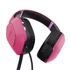 Kép 3/6 - Fejhallgató, mikrofonnal, gaming, TRUST "GXT415 Zirox", rózsaszín