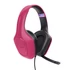 Kép 4/6 - Fejhallgató, mikrofonnal, gaming, TRUST "GXT415 Zirox", rózsaszín