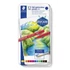 Kép 1/4 - Akvarell ceruza készlet, hatszögletű, fémdobozos, STAEDTLER® "146 10G", 12 különböző szín