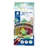 Kép 1/5 - Színes ceruza készlet, hatszögletű, STAEDTLER "Noris Colour 185", 24 különböző szín
