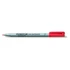 Kép 2/2 - Alkoholmentes marker, OHP, 0,6 mm, STAEDTLER "Lumocolor® 316 F", piros