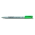 Kép 2/2 - Alkoholmentes marker, OHP, 0,6 mm, STAEDTLER "Lumocolor® 316 F", zöld