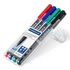 Kép 2/3 - Alkoholos marker készlet, OHP, 1 mm, STAEDTLER "Lumocolor® 317 M", 4 különböző szín