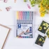 Kép 4/4 - Alkoholos marker készlet, OHP, 0,6 mm, STAEDTLER "Lumocolor® 318 F", 8 különböző szín