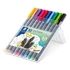 Kép 4/5 - Tűfilc készlet, 0,3 mm, STAEDTLER "Triplus 334", 10 különböző szín