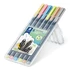 Kép 2/3 - Tűfilc készlet, 0,3 mm, STAEDTLER "Triplus® 334", 6 különböző pasztell szín