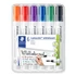 Kép 1/2 - Táblamarker készlet, 2 mm, kúpos, STAEDTLER "Lumocolor® 351", 6 különböző szín