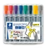 Kép 1/2 - Flipchart marker vegyes készlet, 2/2-5 mm, STAEDTLER "Lumocolor® 356", 8 különböző szín
