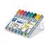 Kép 2/2 - Flipchart marker vegyes készlet, 2/2-5 mm, STAEDTLER "Lumocolor® 356", 8 különböző szín