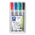 Kép 1/2 - Flipchart marker, 2 mm, kúpos, STAEDTLER "Lumocolor 356", 4 különböző szín