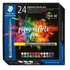 Kép 1/9 - Ecsetirón készlet, STAEDTLER "Pigment brush 371", 24 különböző szín