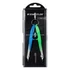 Kép 1/2 - Körző készlet, precíziós, 2 darabos, STAEDTLER "Mars Comfort 556", neon kék/zöld