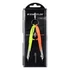 Kép 1/2 - Körző készlet, precíziós, 2 darabos, STAEDTLER "Mars Comfort 556", neon sárga/narancs
