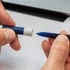 Kép 5/6 - Rollertoll, patronos, 0,6 mm, SCHNEIDER "One Change", kék