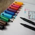 Kép 6/7 - Tűfilc, 0,4 mm, SCHNEIDER "Topliner 967", barna