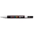 Kép 1/2 - Dekormarker, 0,9-1,3 mm, UNI "Posca PC-3M", fehér