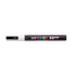 Kép 2/2 - Dekormarker, 0,9-1,3 mm, UNI "Posca PC-3M", fehér