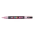 Kép 2/2 - Dekormarker, 0,9-1,3 mm, UNI"Posca PC-3ML", fényes rózsaszín