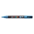 Kép 1/2 - Dekormarker, 0,9-1,3 mm, UNI "Posca PC-3ML", fényes kék