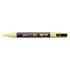 Kép 1/2 - Dekormarker, 0,9-1,3 mm, UNI "Posca PC-3M", napsárga