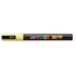 Kép 2/2 - Dekormarker, 0,9-1,3 mm, UNI "Posca PC-3M", napsárga