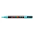 Kép 2/2 - Dekormarker, 0,9-1,3 mm, UNI "Posca PC-3M", tengerzöld