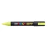 Kép 2/2 - Dekormarker, 1,8-2,5 mm, UNI "Posca PC-5M", fluor sárga