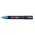 Kép 2/2 - Dekormarker, 1,8-2,5 mm, UNI "Posca PC-5M", metálkék