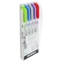 Kép 3/4 - Szövegkiemelő készlet, 1,4/4,0 mm, kétvégű ZEBRA "Mildliner Cool & Refined" 5 szín