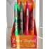 Kép 1/2 - Golyóstoll display, 0,27 mm, nyomógombos, ZEBRA "Z-Grip Tropical", kék, 4 különböző minta
