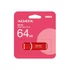 Kép 2/2 - Pendrive, 64GB, USB 3.2 Gen1, ADATA "UV150", piros