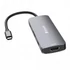 Kép 1/4 - USB elosztó-HUB, USB-C PD/2xHDMI/3xUSB-A/SD/mSD, VERBATIM