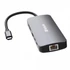 Kép 2/5 - USB elosztó-HUB, 2xUSB-C/1xHDMI/3xUSB-A/RJ45/SD/mSD, VERBATIM