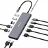 Kép 4/6 - USB elosztó-HUB, 2xUSB-C PD/2xHDMI/DP/6xUSB-A/RJ45/audio, VERBATIM